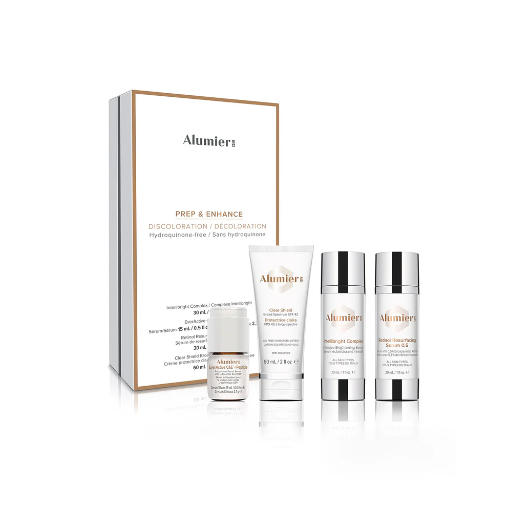 Prep and enhance discolouration withouthq na 1