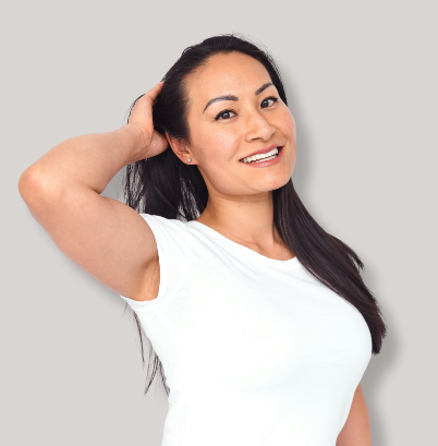 Woman graceful aging journey
