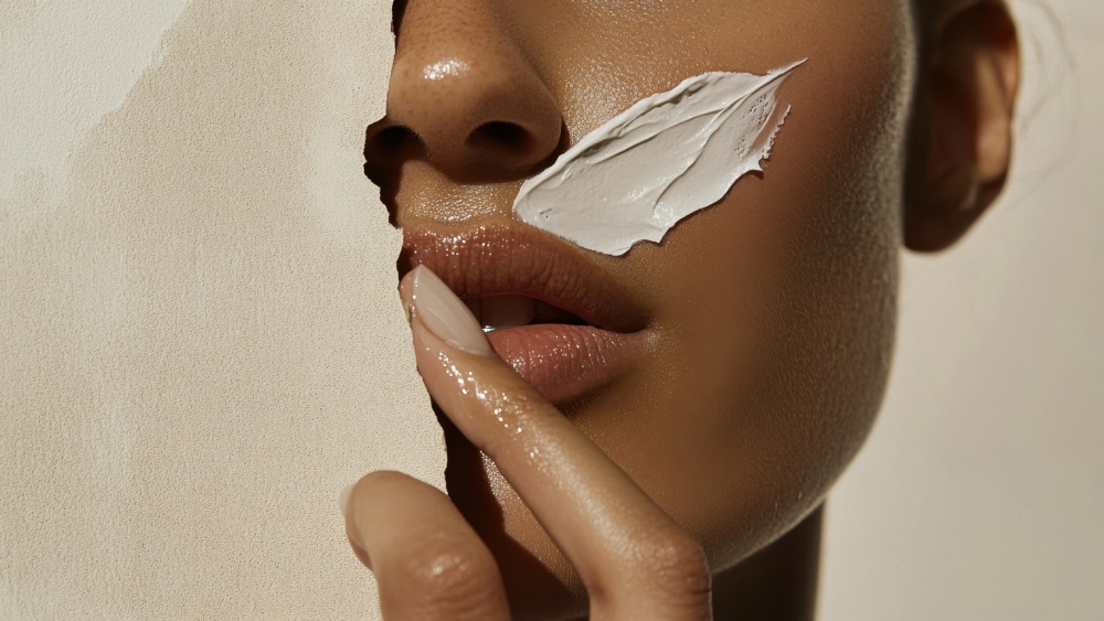 Woman makeup banner